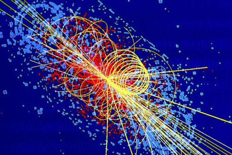 Higgs boson illustration
